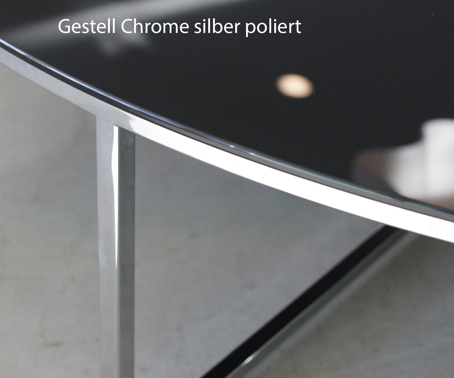 Giulio Marelli Salontafel Onderstel Zilver Chroom